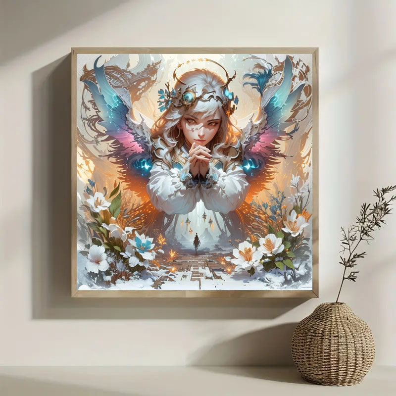 5DDIY Diamond Painting Set - Full Diamond Round Water Diamond Art